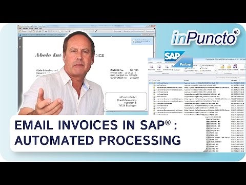 Electronic invoices | automated processing of email invoices in SAP
