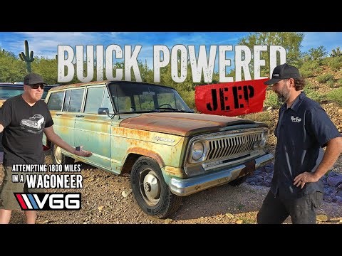 Attempting 1,800 MILES HOME In A BUICK POWERED Jeep Wagoneer! | Featuring David Freiburger