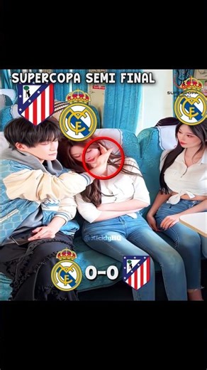 Real Madrid Pulled Off a Strong Victory Over Atletico Madrid in the Super Cup Semi-Final 🔥🤯