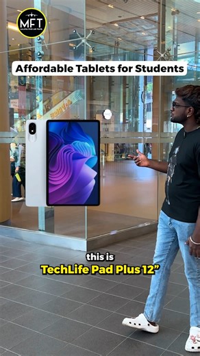 [Affordable Tablets for Students] 🧑‍🎓 Are you a student in need of an affordable tablet? Look no further than the @techlife.mys Pad Plus 12”, an affordable option at just RM799. 📺 Don’t ever worry about screen resolution. The Plus 12” has a 12-inch 2K display, excellent for the movie lover and TV addict. 🔋 Forgot to charge your tablet overnight? No problem! The Plus 12” has a massive 8000 mAh battery. 💾 Have lots of things to store away? How does 16GB RAM 256 GB storage space sound like to 