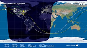 International Space Station Tracking Map [Live!] - Our Planet