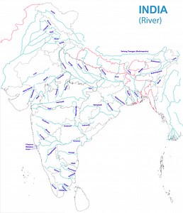 Indian River System (Drainage Systems of India) - UPSC