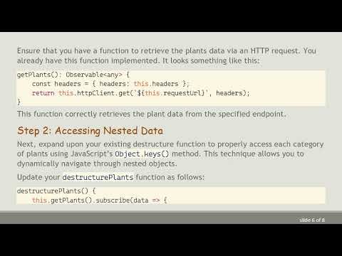 Programmatically Gathering Nested Object Keys from a Response in Angular
