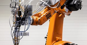 Large-scale 3D printing facility for metal parts