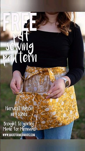 sew a harvest apron ❤️
