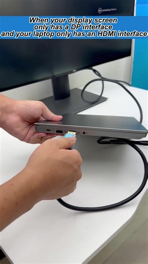 How to Connect a Display Screen to Your Laptop Using HDMI or Display Port