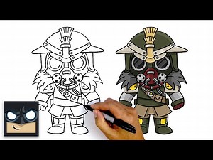 How To Draw Bloodhound | Apex Legends - Videos For Kids