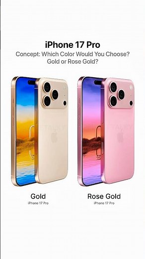 iPhone 17 Pro Max Colors