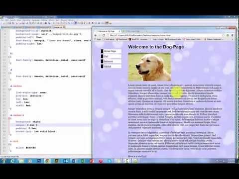 HTML and CSS Lesson