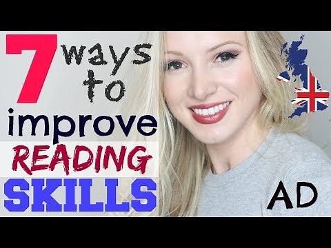 7 ways to IMPROVE ENGLISH READING skills and comprehension | Learning English Technique Lesson