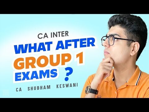 What after Group 1 CA Inter Exams? | CA Shubham Keswani (AIR 8)
