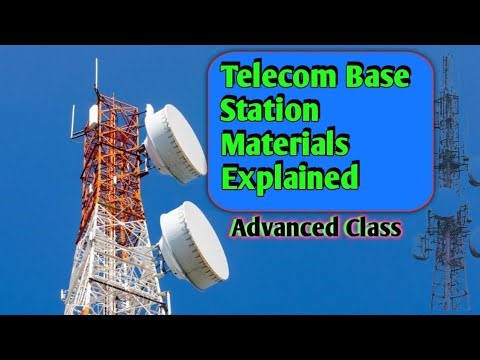 📡 Telecom Base Station Materials Explained | Advanced Cellular Network Technology