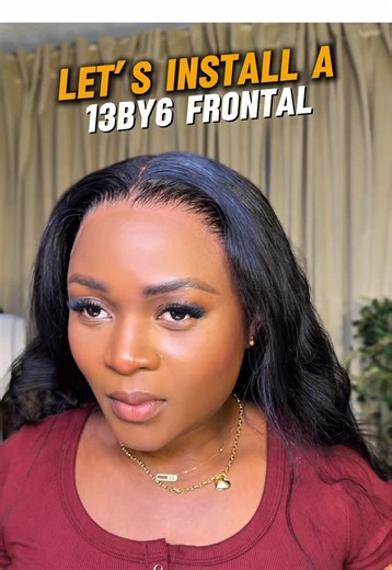 Another very quick and easy steps on how to install your 13by6 frontal wig using a lace spray I used @EBIN NEW YORK lace spray and lace melt - - - #frontalinstall #installtutorial #13by6frontal #wiginstalltutorial #ebinlacespray
