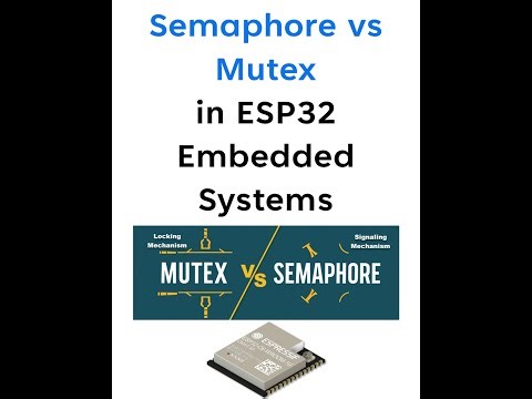 Semaphore vs Mutex in ESP32 Embedded Systems