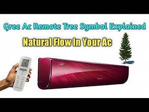 Gree Ac Remote Tree Symbol Explained | Turning On The Natural Flow In Your Ac