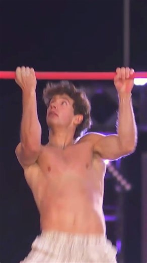 Max Feinberg becomes a Super Saiyan in American Ninja Warrior ⚡️ #shorts #anw