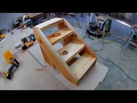 DIY dog stairs