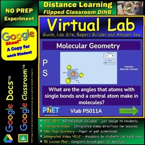 Molecular Geometry  STAR* Virtual Lab Google Docs™️ *  DINB