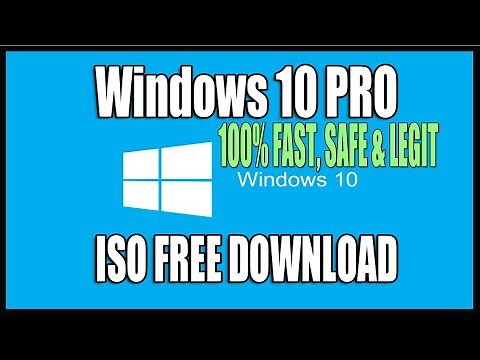 Windows 10 Pro Free Download ISO Tutorial (1903,1809,1803,1703) without media creation tool
