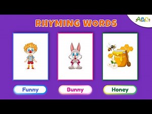 Learn Rhyming Words for Kindergarten | 150 Words that Rhyme for Kids | Preschool Learning