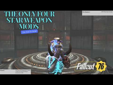 Top 5 MOST BROKEN 4-Star Weapon Mods in Fallout 76