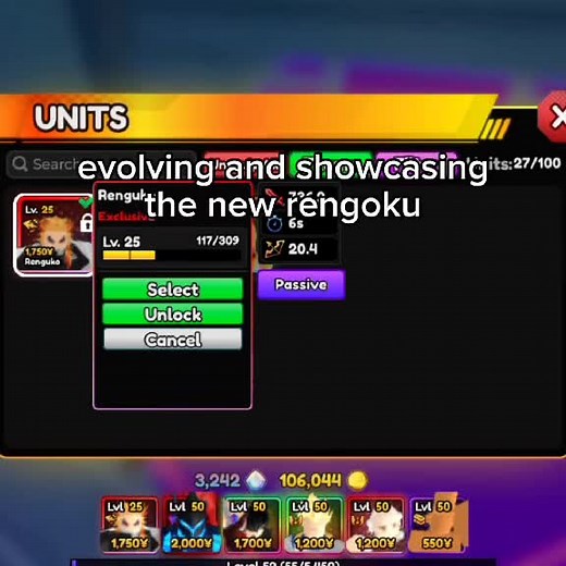 Introducing the New Rengoku Unit in Roblox | Anime Vanguard Showcase