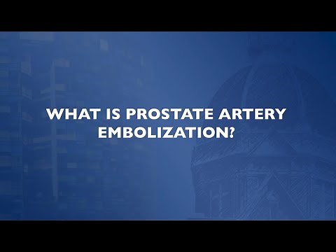 What is Prostate Artery Embolization