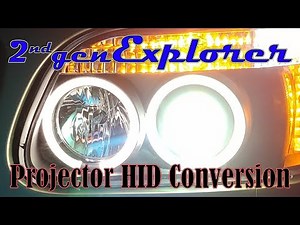 Ford Explorer Projector & HID Headlight Conversion | 2nd Gen | 95-01 | The Xploder