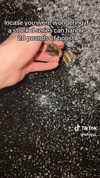 20 pounds of boost did a rod delete! #carsoftiktok #fypシ #honda #hondacrx #turbo