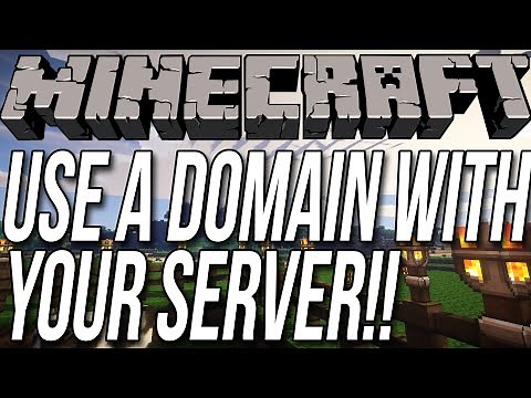 How To Use A Domain As Your Minecraft Server IP!!
