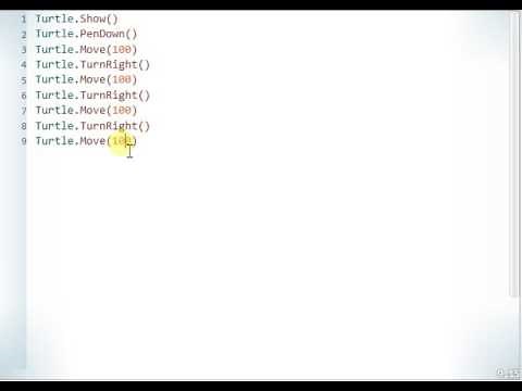 How to use Turtle in Small Basic!