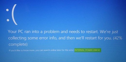 INTERNAL POWER ERROR Blue Screen on Windows 11 [Fix]
