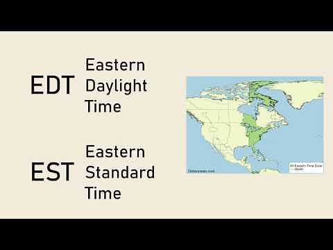 What's the difference? EDT vs. EST