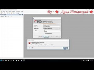 72. Cara Mengatasi Login Failed For User 'sa' Microsoft SQL Server Error 18456
