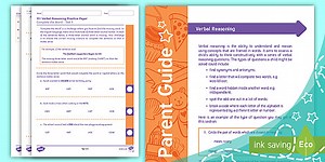 11+ Verbal Reasoning Practice Paper: Complete the Word 1 Assessment