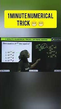 1 Minute Numerical Trick 😱🔥 | Life Science Exams 💯 | Fast Solve Method 🚀 | VedPrep