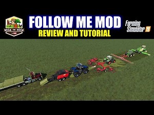 Farming Simulator 19 Follow Me v1.0.1.1 Mod Review