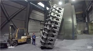Block Casting To Assembly Of A Massive MTU 8000 Series Diesel