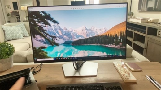 Watch Dell S2422HZ 24-inch FHD Video Conferencing Monitor USB-C on Amazon Live