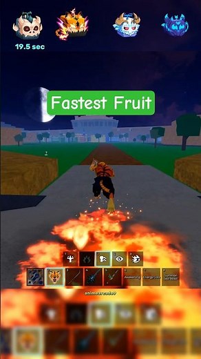 FASTEST Fruit in Blox Fruits Revealed