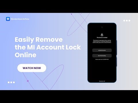 Easily Remove the MI Account Lock Online (Step-bystep Guide)