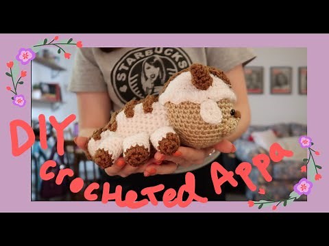 How to Crochet ☆ APPA ☆ from Avatar the Last Airbender