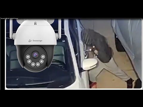 Secureye S-PTZ1-4G- 4G 3MP PT Camera | Advanced With Human Detection & Alarm System