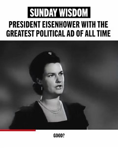 100K views · 2.7K reactions | MAKE POLITICAL ADS GREAT AGAIN. General Eisenhower won the presidency in a landslide victory - and he was the first Republican that voters sent to the White House in 20 years. Being a decisive and trustworthy leader who defeated the Nazis had to help. But simple, plain-speaking political ads like this one couldn’t have hurt either. | Dan Crenshaw | Facebook