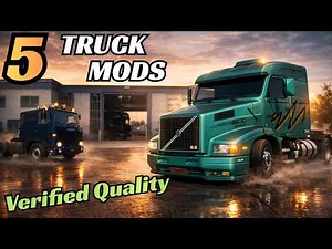 5 Quality Truck Mods for ETS 2 - 1.58