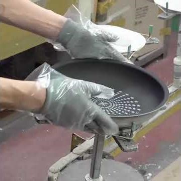 How Non-Stick Fry Pans Are Made | Factory Manufacturing Process