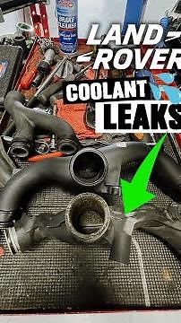 Range Rover Sport Coolant Leak Fix