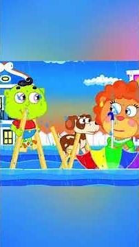 Little Lion | Orbeez in the Pipe | Cartoon | Video for Kids