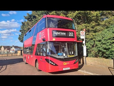Journey on London Bus Route 212 LF20XLB Ee2 Go Ahead London 