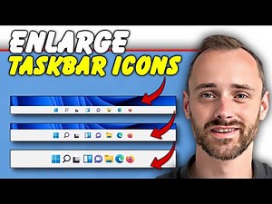 How To Enlarge Taskbar Icons in Windows 11 | Quick Guide